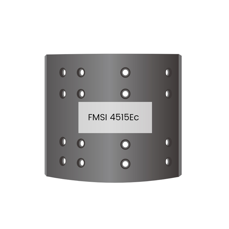 4515Ec Heavy Duty Truck Brake Lining 16 Holes