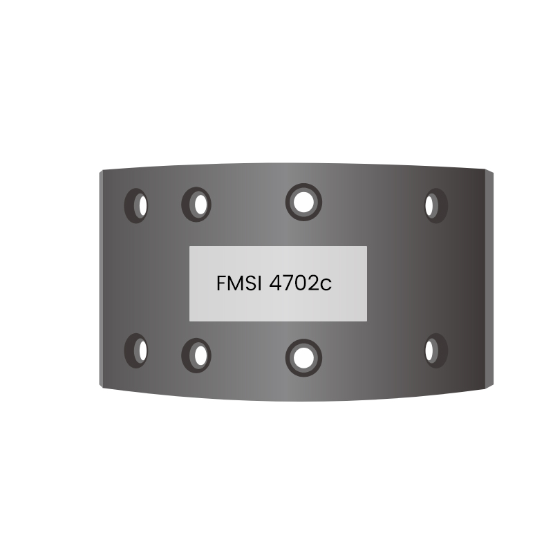 4702c Brake lining Auto Brake system parts for FORD, IVCEO