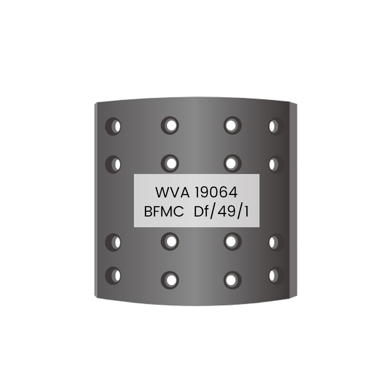 European Truck Auto Parts Brake Lining 19064 Df/49/1 for BOVA,DAF