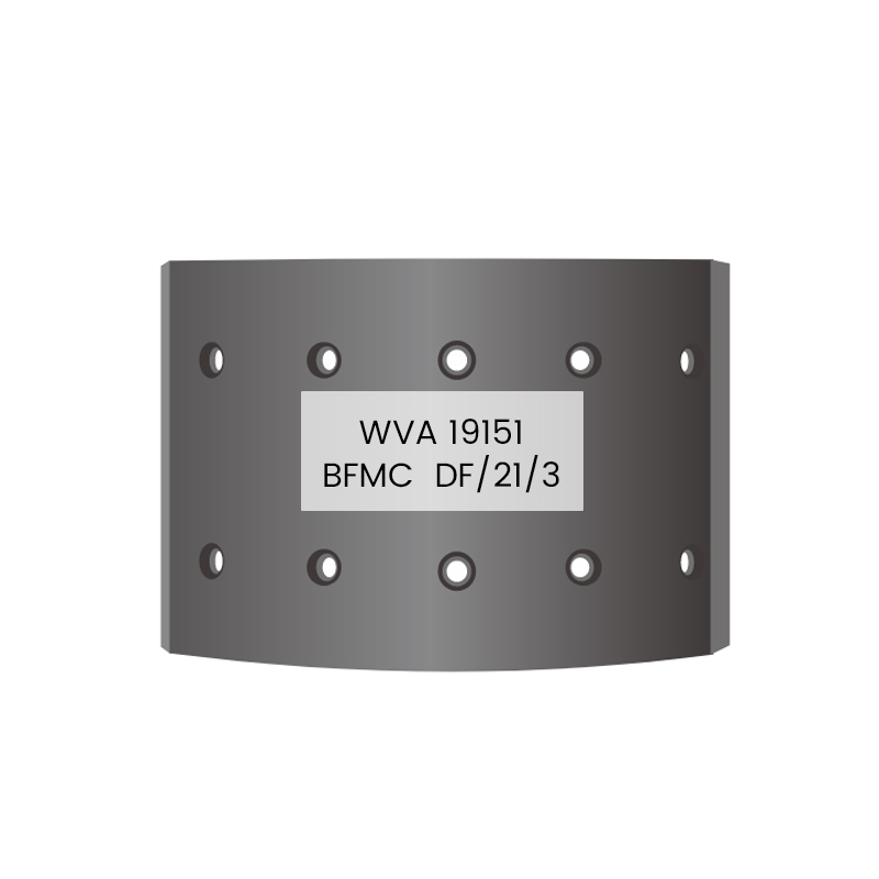 Premium Quality Brake Lining 19151 DF/21/3 for BOVA,DAF