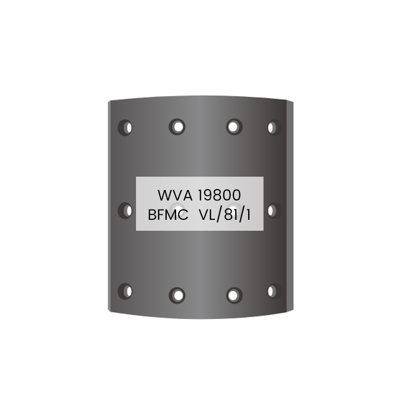 Brake Lining 19800 VL/81/1 Premium  Quality for VOLVO,HEULIZE
