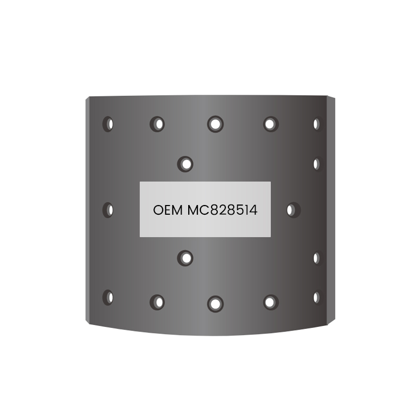 MC828514 Brake lining Auto Brake system parts for MITSUBISHI 8 holes