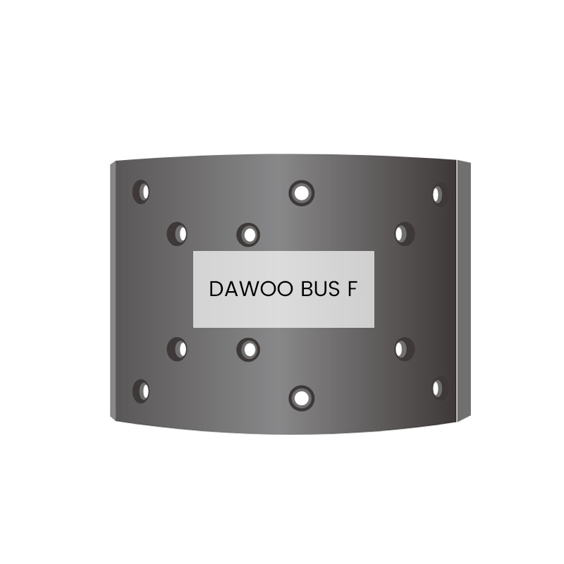 KOREA Heavy Duty Truck Brake lining DAWOO BUS F