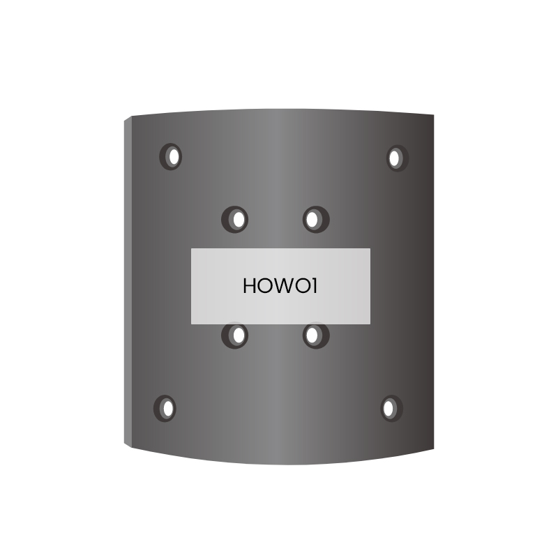 Chinese Truck Auto Parts Brake Lining HOWO1