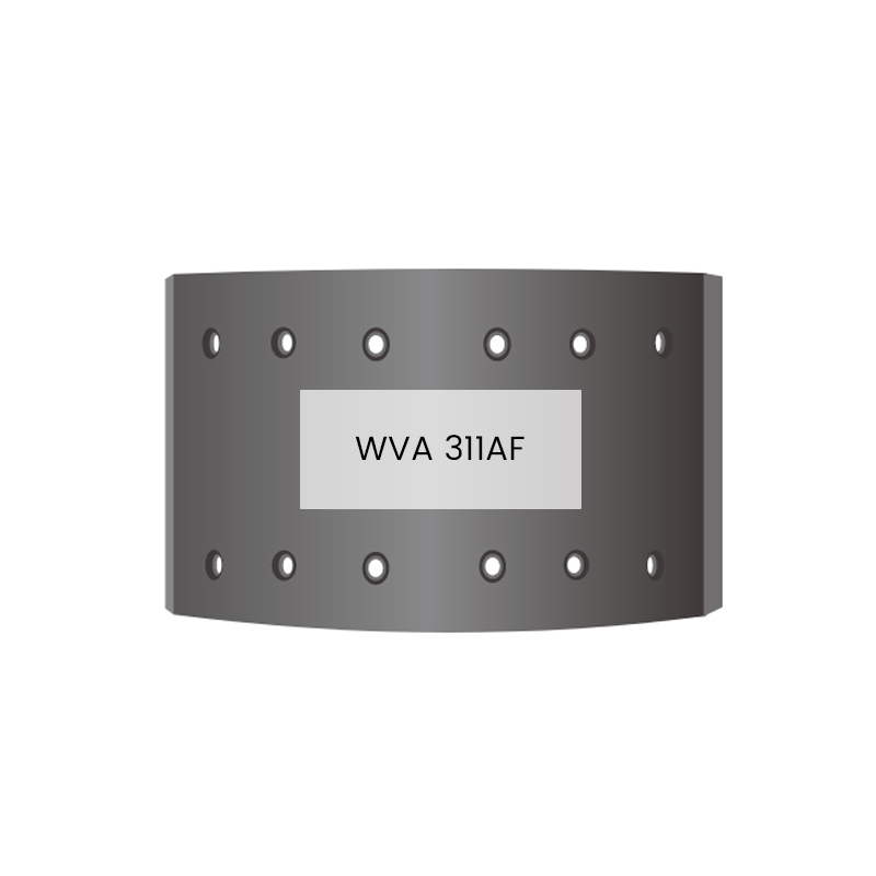 311AF Brake lining Auto Brake system parts 12 holes