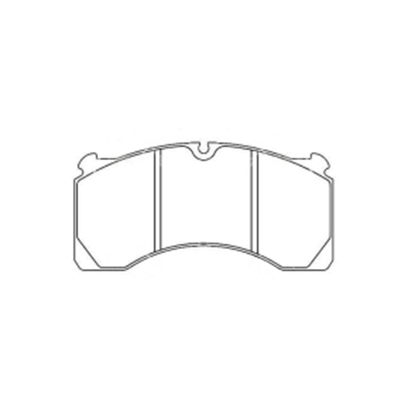 29124 Brake Pad Truck Fiction Material